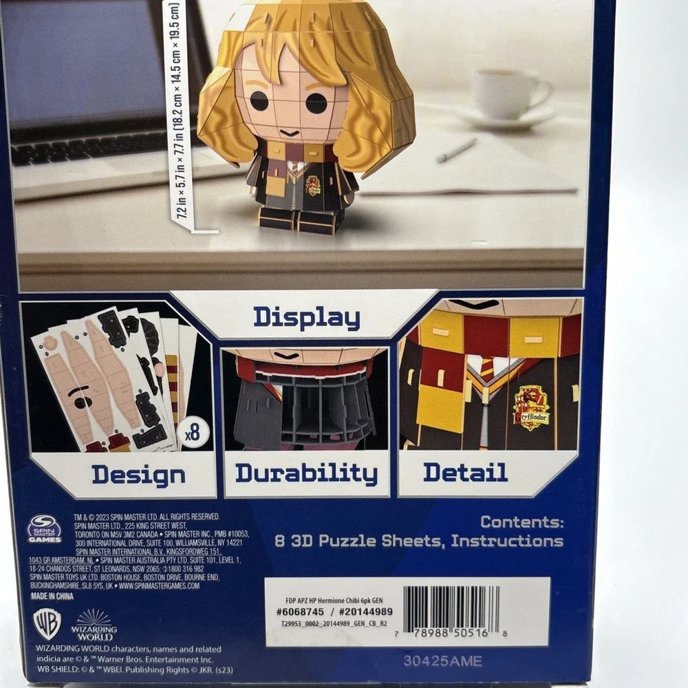 4D Build Harry Potter 3D Puzzle Model Kits, Building Toys Puzzles Teens & Adults